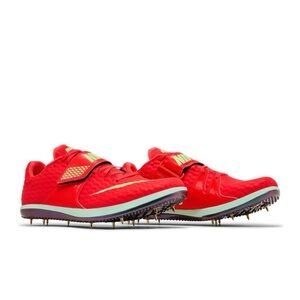 Nike Zoom HJ High Jump Elite Bright Crimson Track Spikes Men Size 6 FZ9636-600